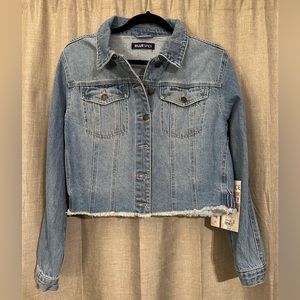 Blue Spice Jean Jacket - size XL